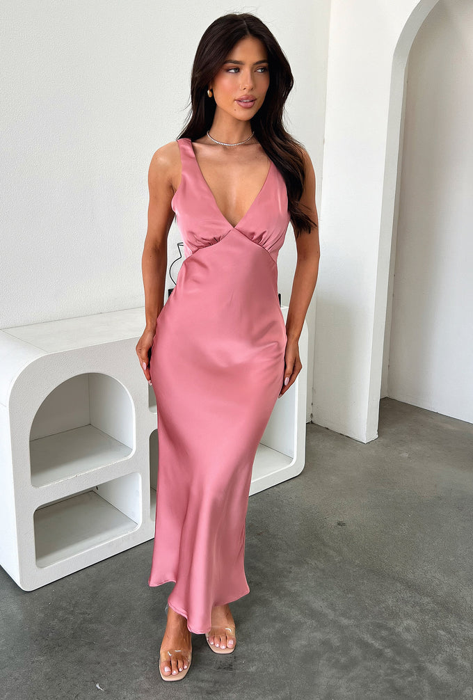 Delayne Dress - Rose - View 6 | Shop Formal Dress