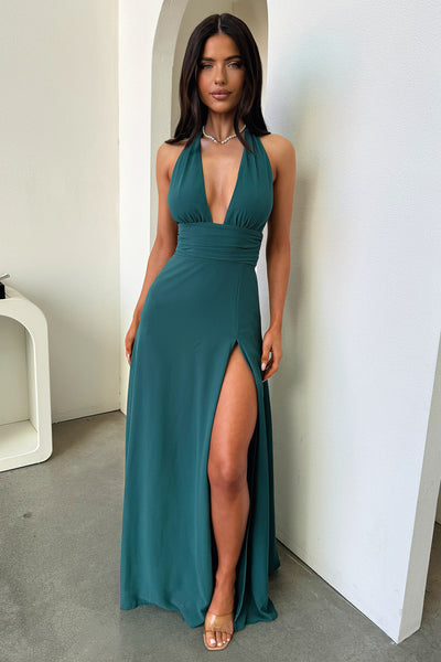 Elenor Maxi Dress - Emerald  Thats So Fetch AU