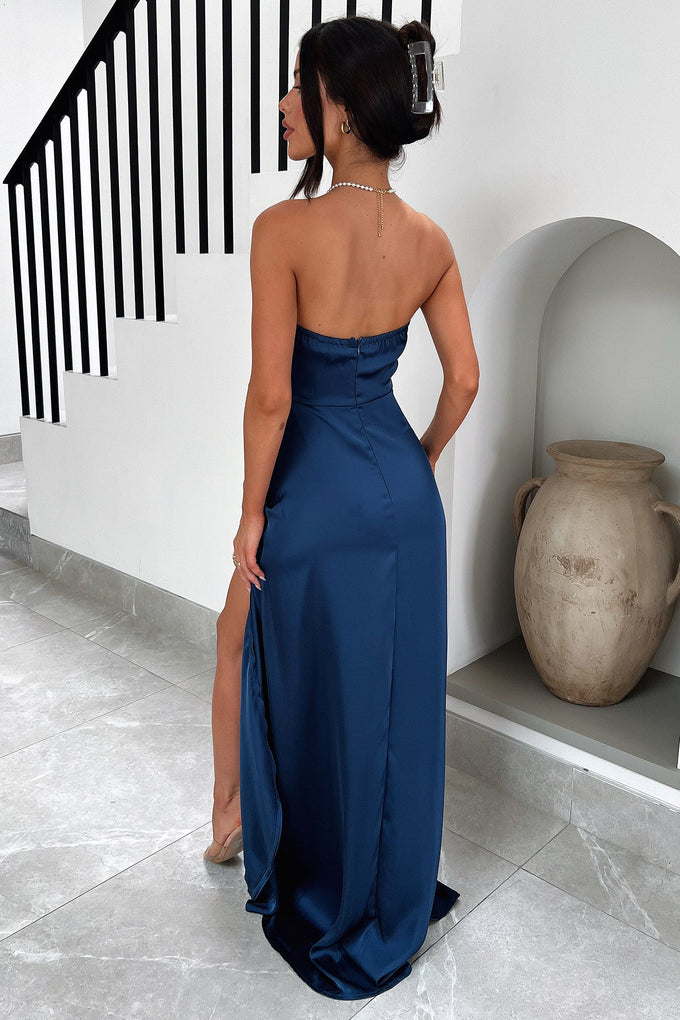 Collective Dress - Fleur Maxi Dress - Navy image 5