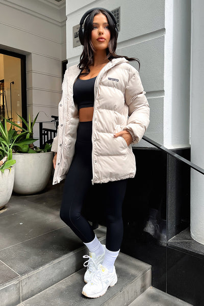 Julian Puffer Jacket Bone