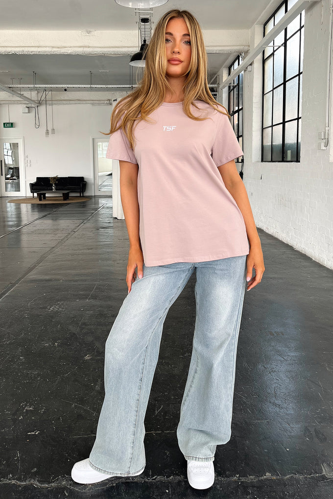 Collective Tops - Kaztek Oversized Tee - Mocha sixth image