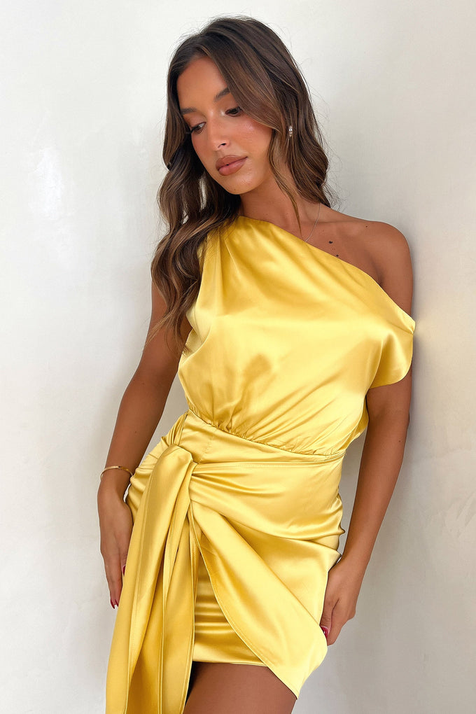 Ricci Dress - Yellow - View 6 | Shop Formal Dress