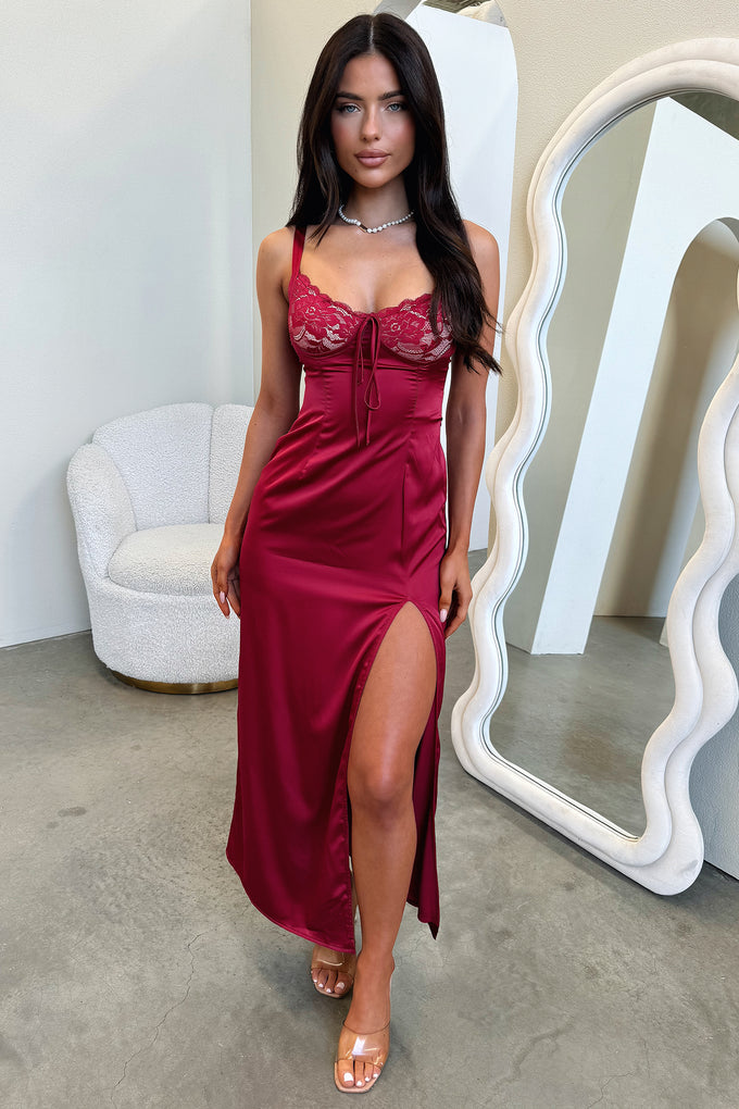 Sorrento Maxi Dress - Red - View 1 | Shop Formal Dress