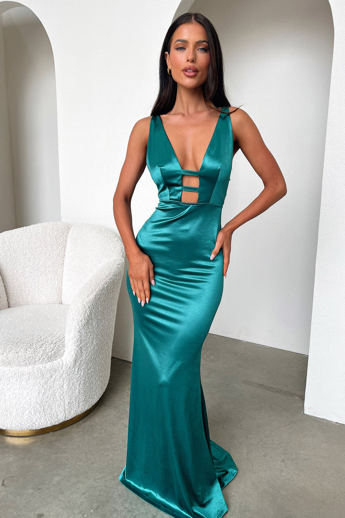Ashton Dress - Emerald – Thats So Fetch AU