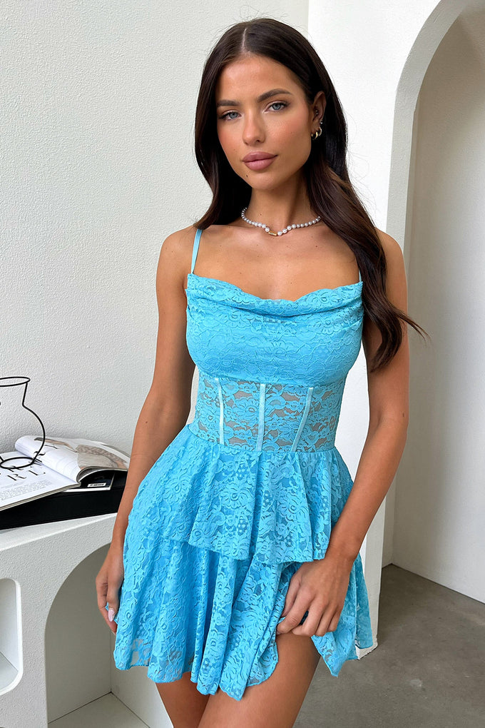 Bloom Dress - Blue