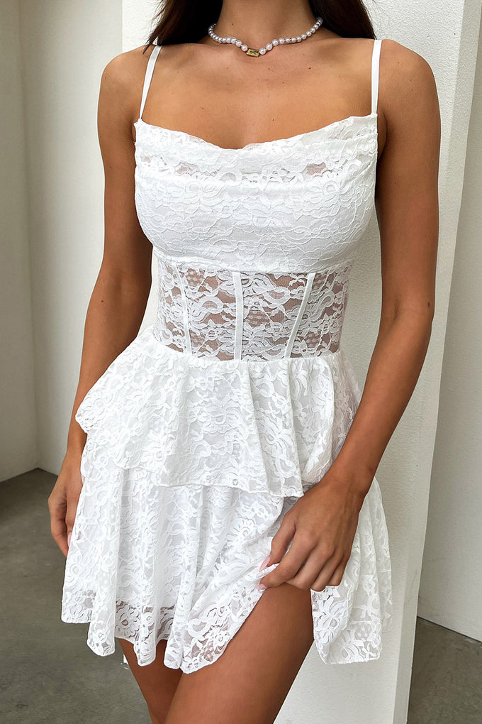 Bloom Dress - White