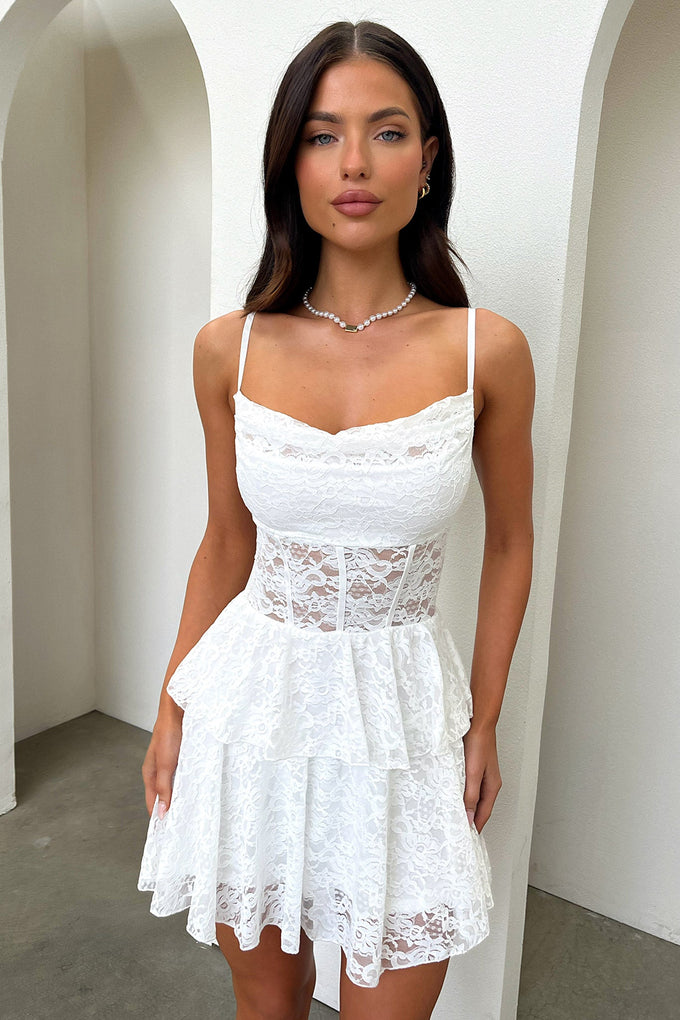 Bloom Dress - White
