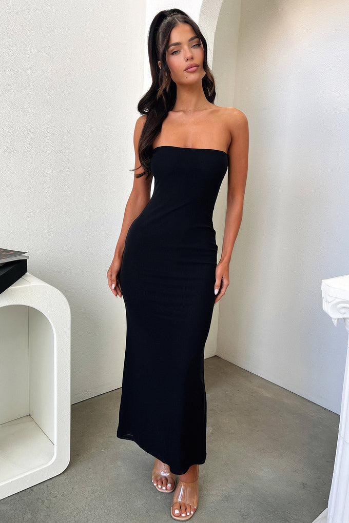 Carina Maxi Dress - Black – Thats So Fetch AU