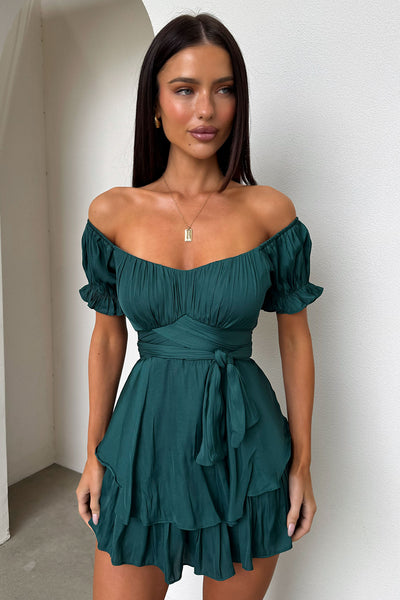 Ciera Playsuit - Emerald