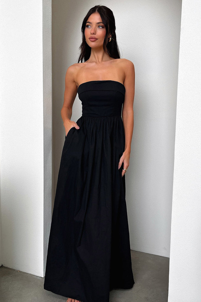 Cornell Maxi Dress - Black – Thats So Fetch AU