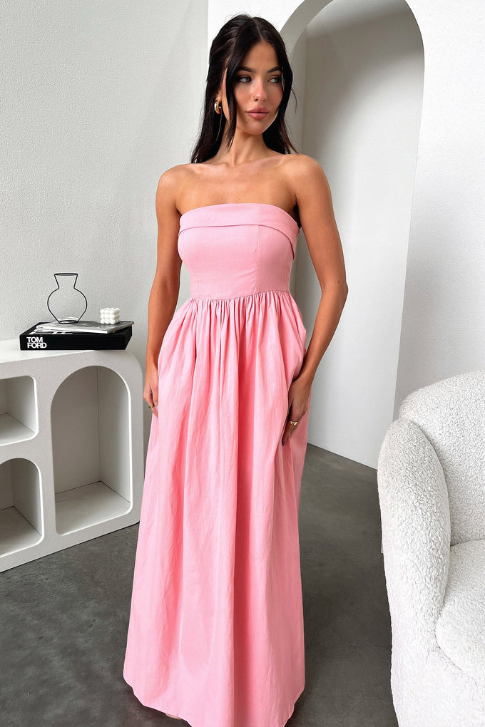 Cornell Maxi Dress - Pink