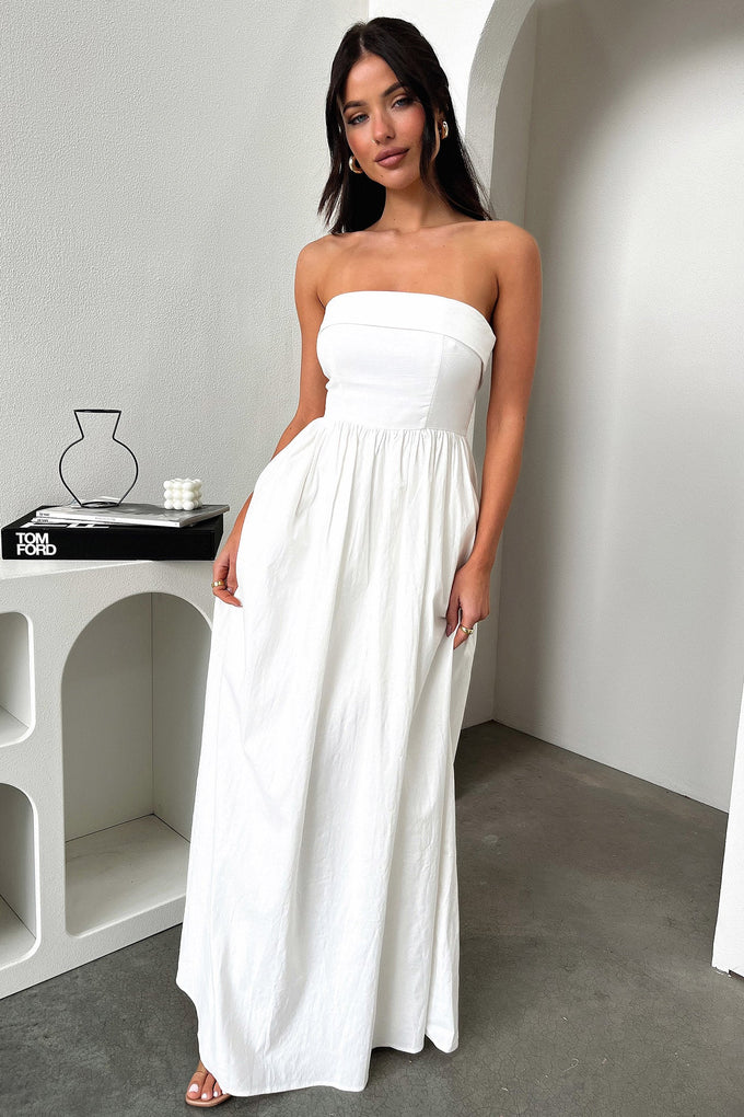 Cornell Maxi Dress - White – Thats So Fetch AU