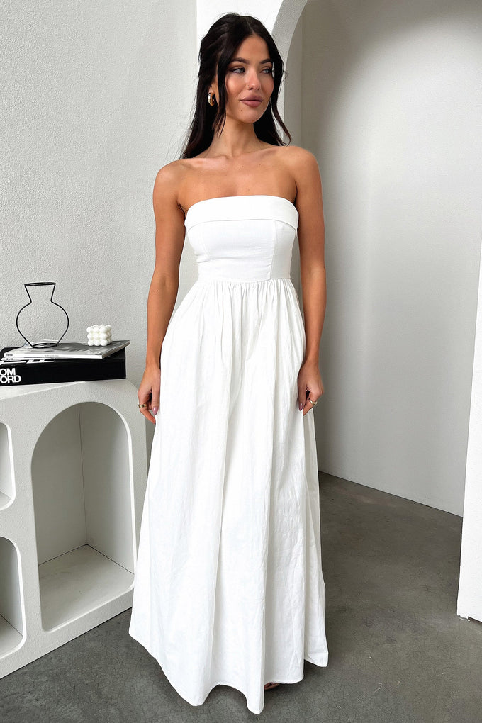 Cornell Maxi Dress - White – Thats So Fetch AU