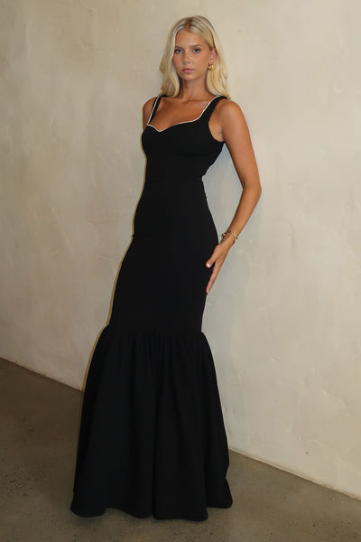 Emberly Maxi Dress - Black
