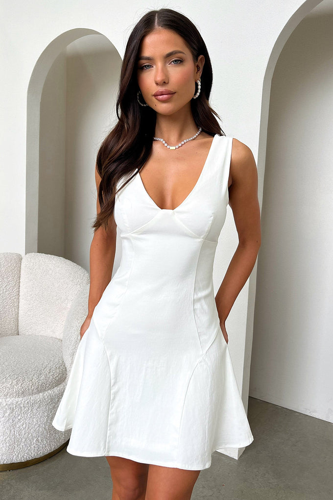 Morelle Dress - White