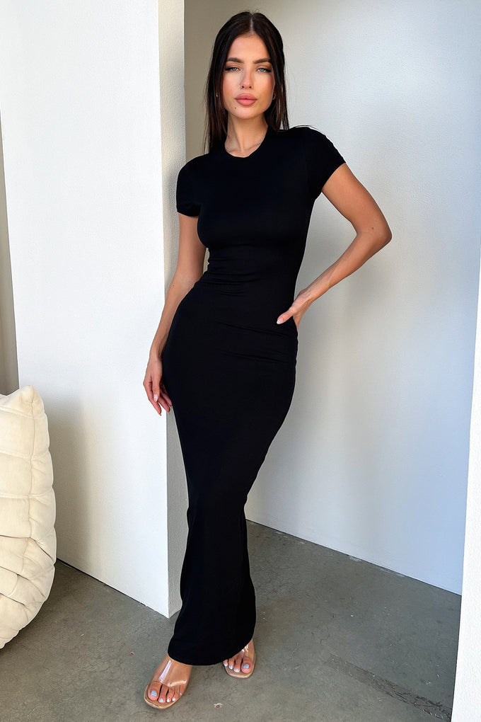 Nessa Maxi Dress - Black – Thats So Fetch AU