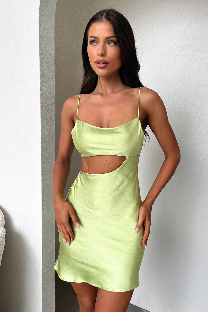 Oasis Mini Dress - Green – Thats So Fetch AU