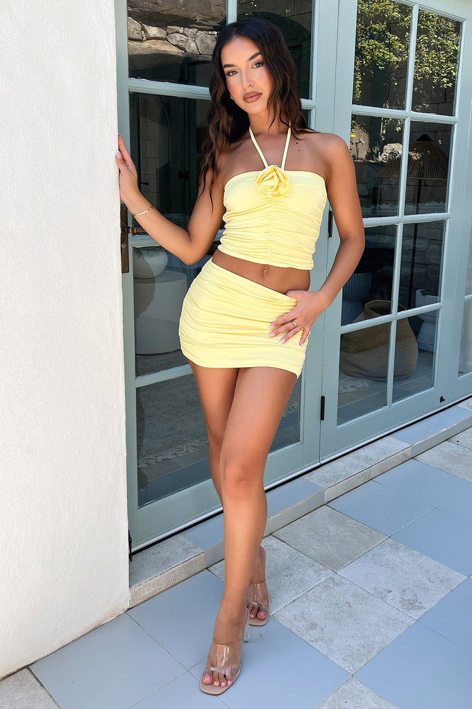 Sania Skirt - Yellow