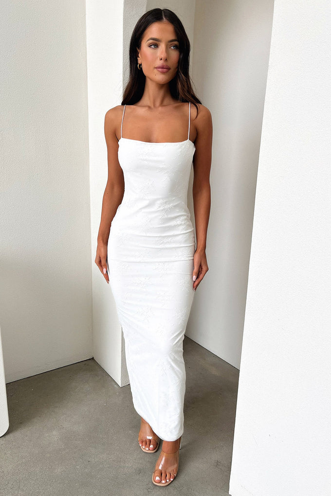 Suki Maxi Dress - White
