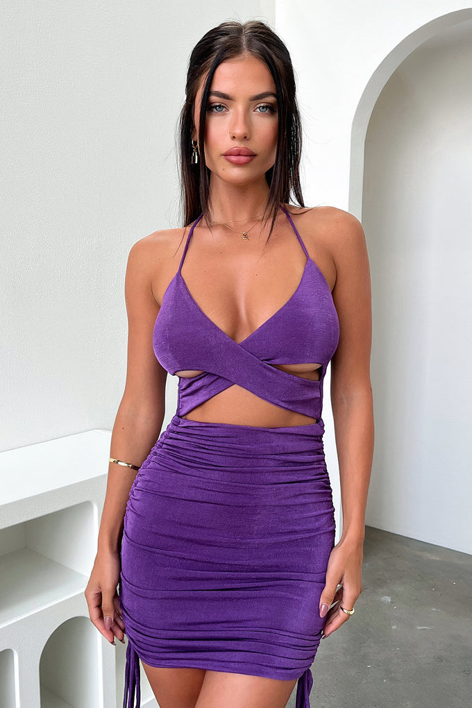 Tori Dress - Purple