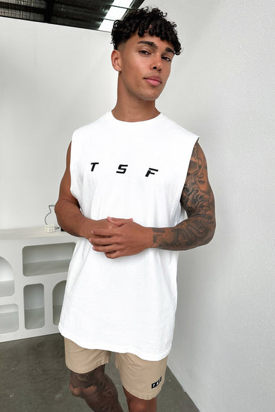 Troy Tank Top - White