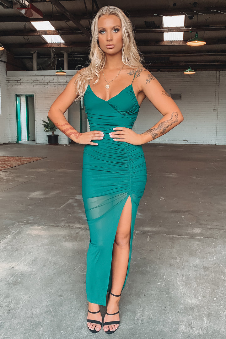 Levi Dress - Emerald