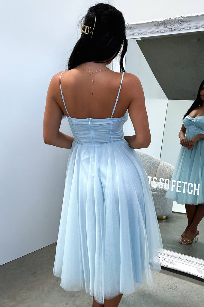 Angelique Dress - Blue