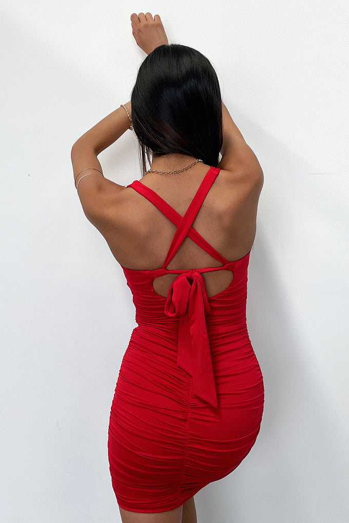 Autum Dress - Red
