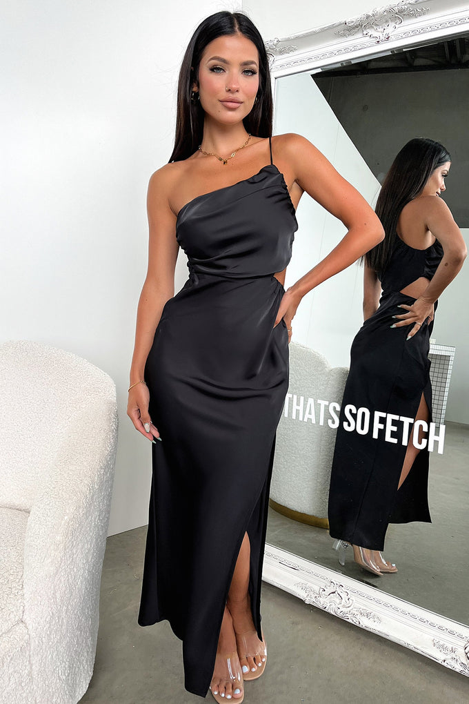 Antonella Maxi Dress - Black – Thats So Fetch AU