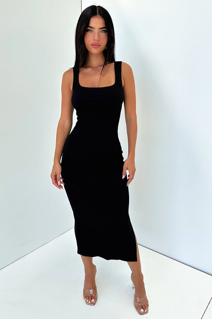 Courtney Maxi Dress - Black – Thats So Fetch AU