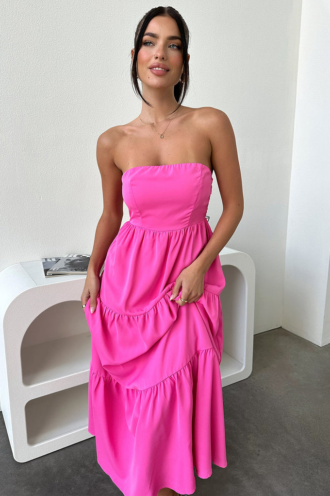 Hailey Maxi Dress - Pink