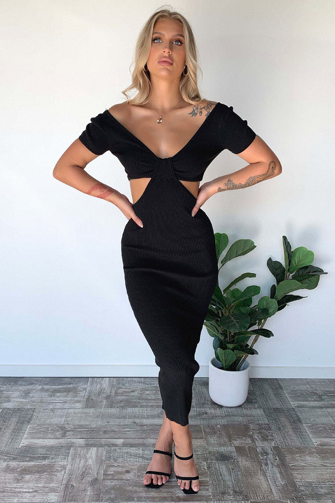 Jenner Maxi Dress - Black