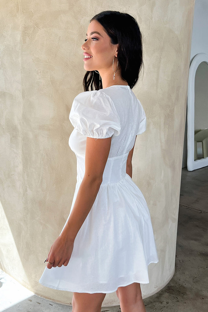 Jordyn Dress - White
