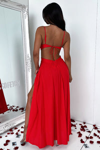 Azaria Maxi Dress - Red – Thats So Fetch US