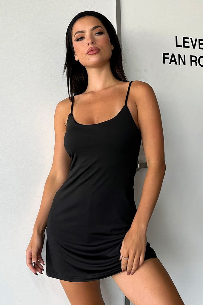 Kyri Tennis Dress - Black