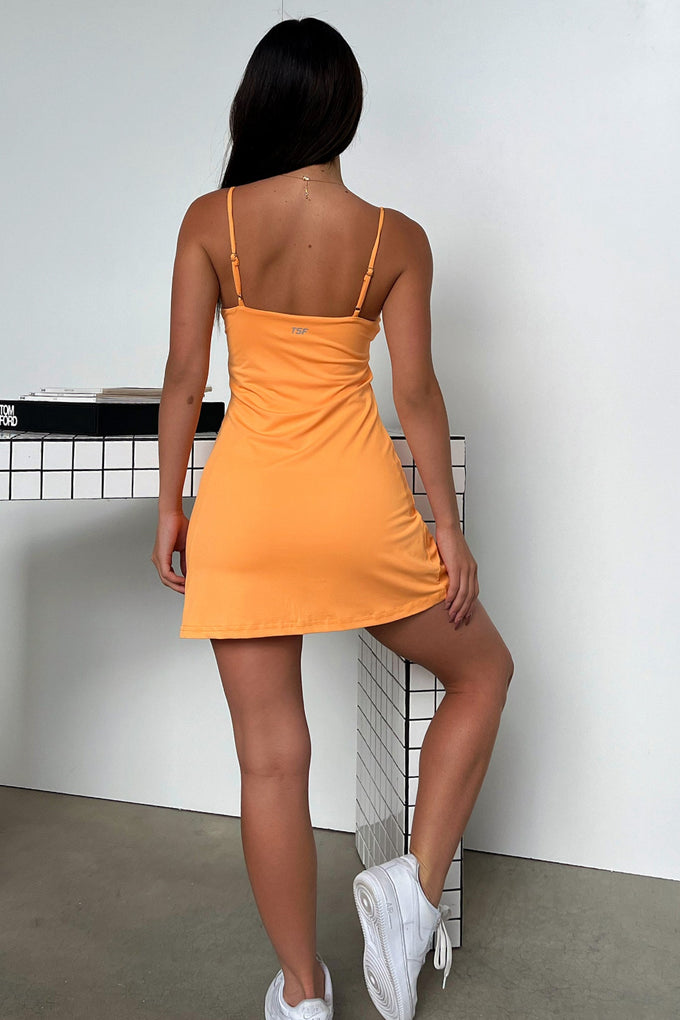 Kyri Tennis Dress - Orange