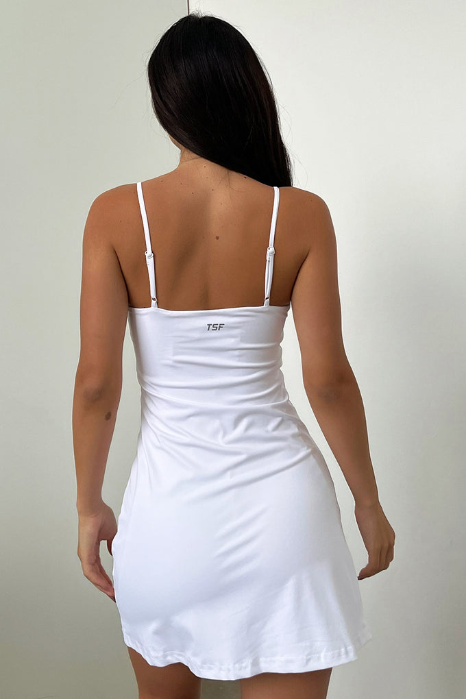 Kyri Tennis Dress - White