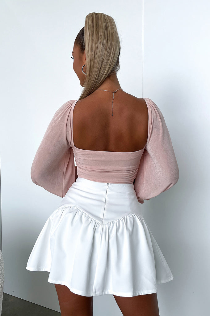 Leah Skirt - White