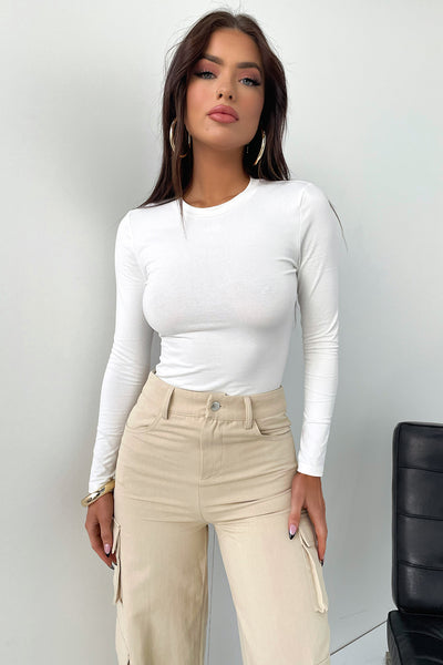 Lemar Long Sleeve Tee - White