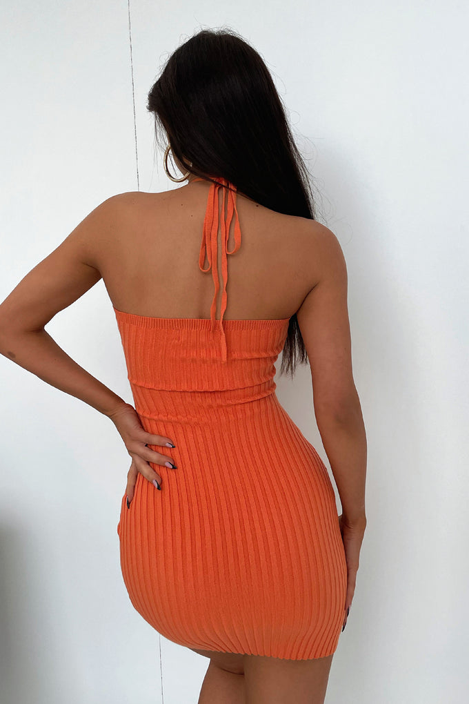 Lian Mini Dress - Orange