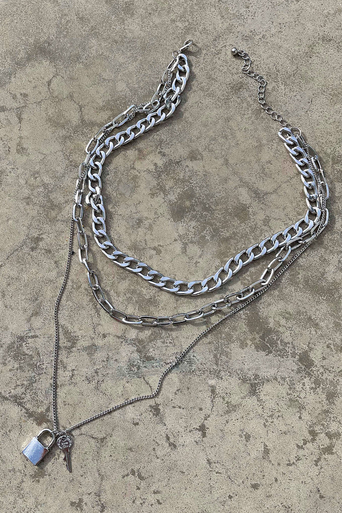 Lockie Necklace - Silver