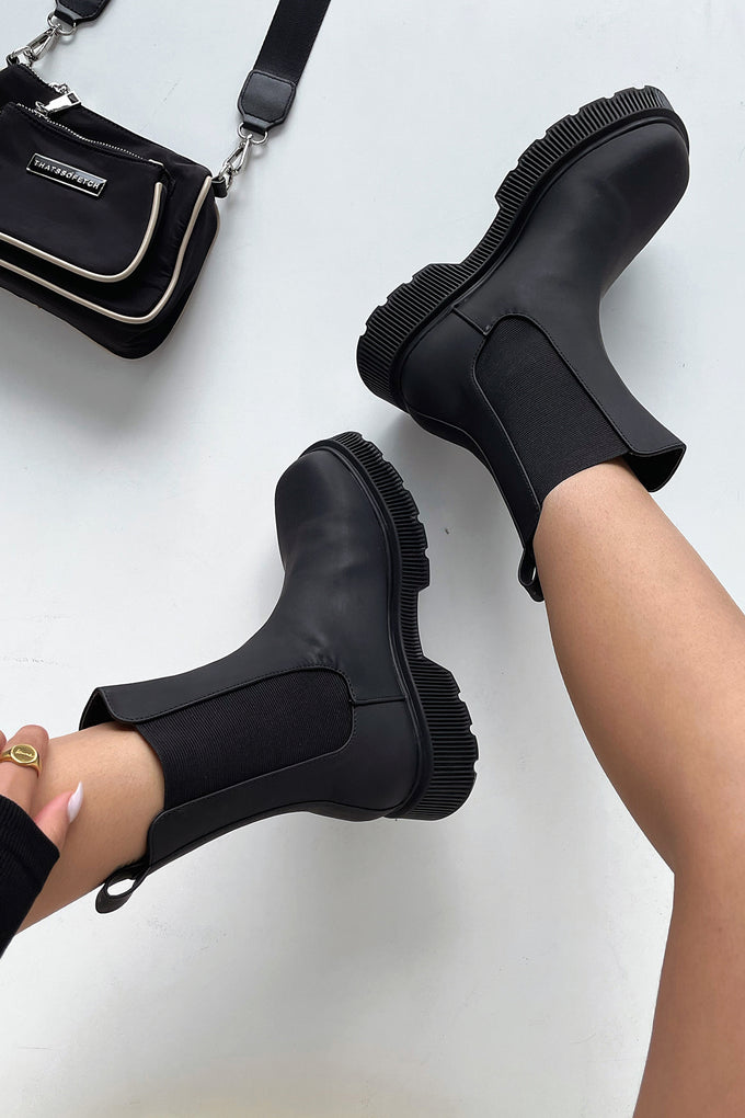 Riley Boots - Black – Thats So Fetch AU