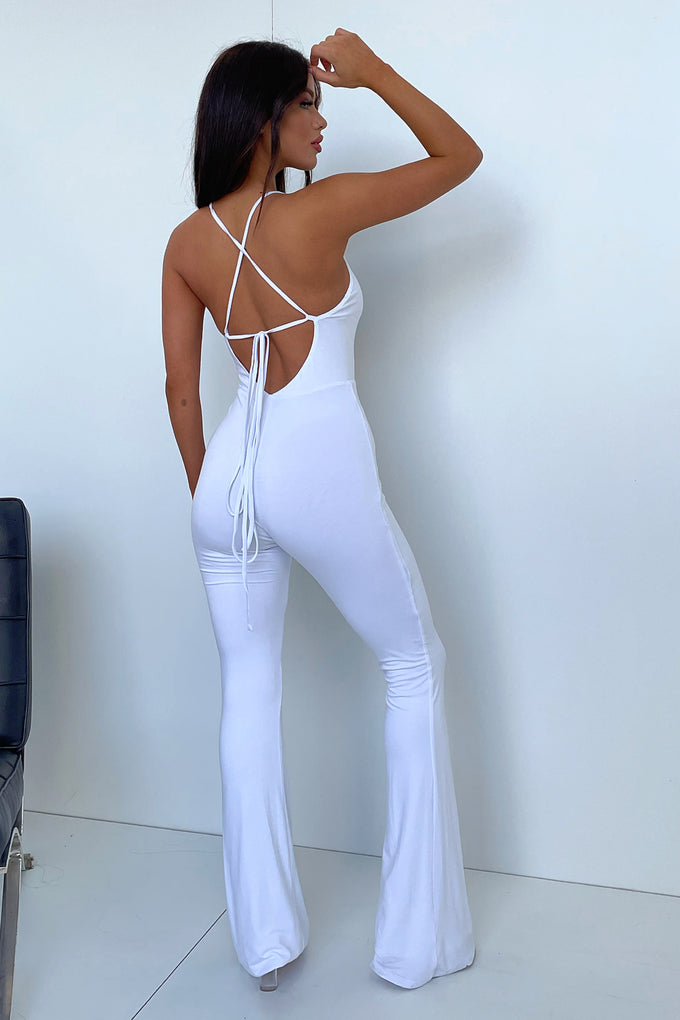 Saffron Jumpsuit - White – Thats So Fetch AU