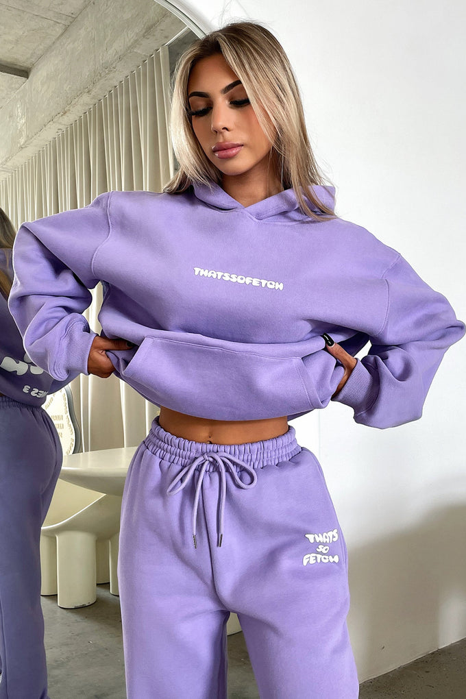 Loungewear to live in all day long 💫 @justtnic proving why we need the  Accolade Sweatpant in Purple Dusk.