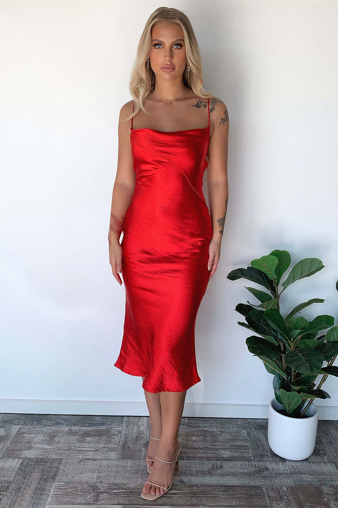 Shanae Dress - Red
