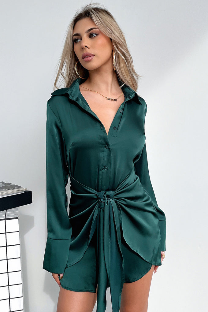 Alexa Dress - Emerald