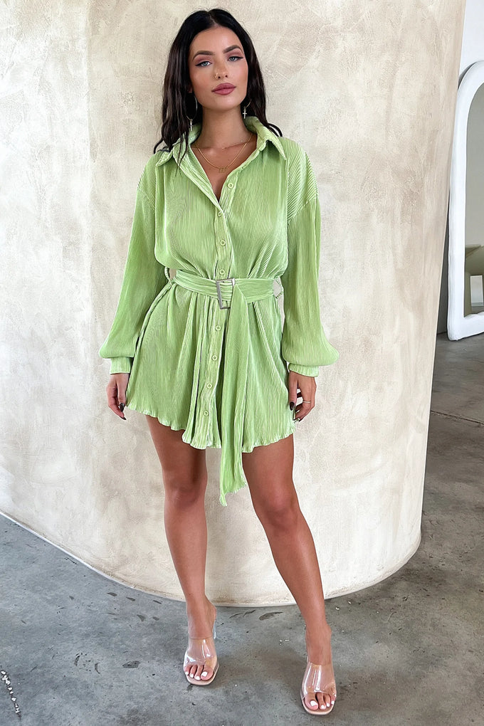 Stassi T Shirt Dress Green
